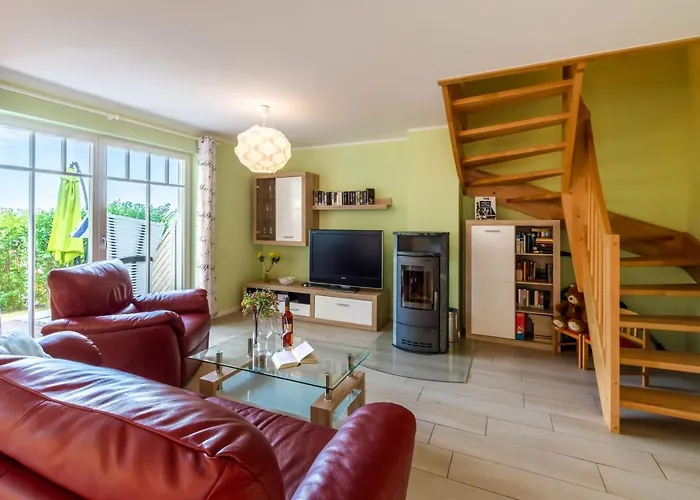 Апартаменты Doppelhaeuser Zinglingsberg - Regenbogen Остзебад Бинц