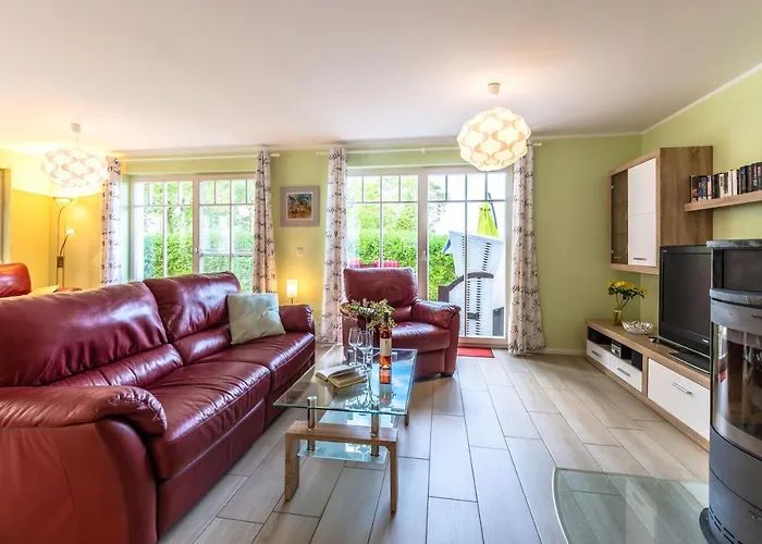 Апартаменты Doppelhaeuser Zinglingsberg - Regenbogen Остзебад Бинц